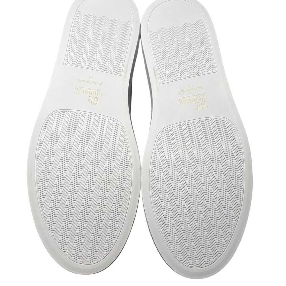 The Kooples White Leather Logo Sneakers Size 40 (US 9) | Extra Laces | Made in P - Picture 8 of 9